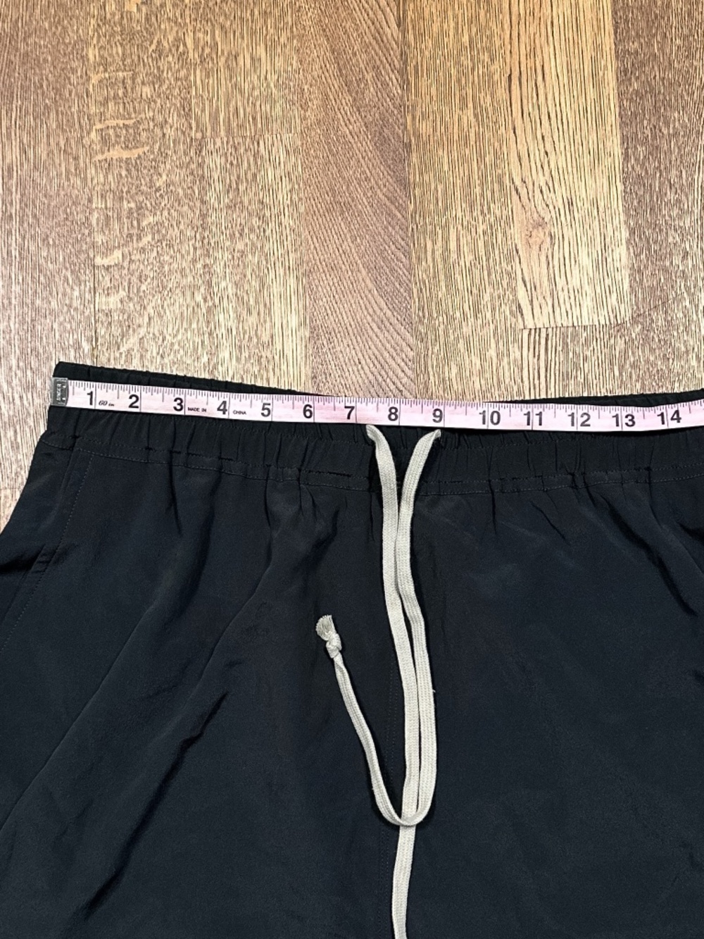 Rick Owens FW23 Luxor Drawstring Drop Crotch Cropped Pants Silk Blend Womens 10 - Picture 9 of 14